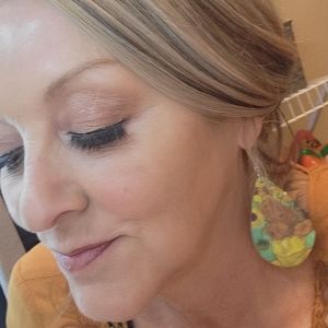 Nwts Vincent van Gogh inspired sunflowers .